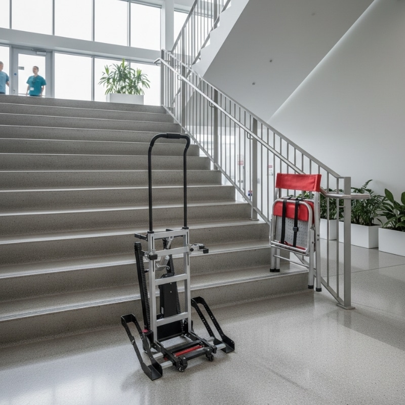 Comparison of wheelchair stair climbers and evacuation chairs in an Australian building stairwell